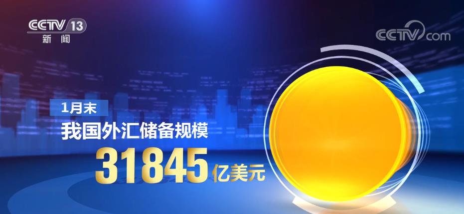 我國經濟內生動力不斷增強 有利於外匯儲備規模穩定