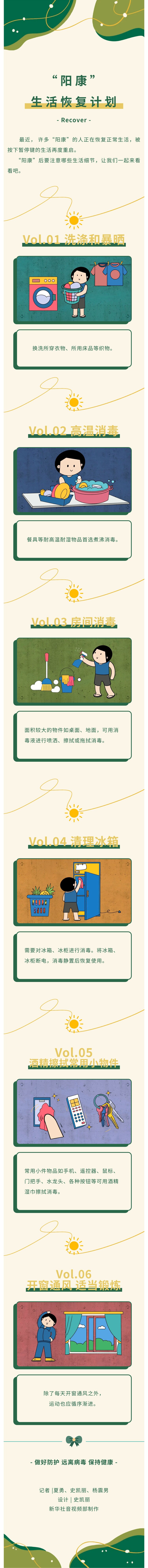 漫畫｜“陽康”生活恢復計劃