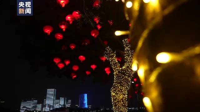 春節越來越近 過年氣氛在各地洋溢