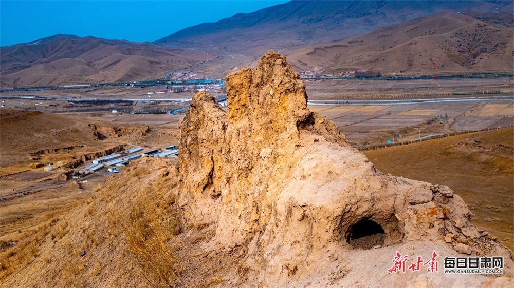【輪播圖】武威：烏鞘嶺古長城冬日掠影_fororder_12