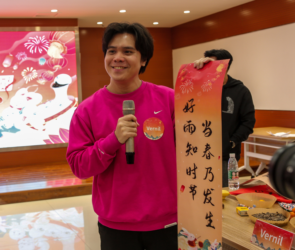 “共迎立春，四海團聚”  內蒙古外國友人歡享元宵節_fororder__MG_1436