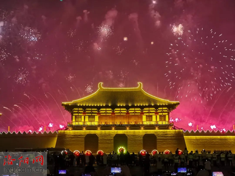 A Firework Show in Luoyang Lights up 2023 Lantern Festival_fororder_圖片5