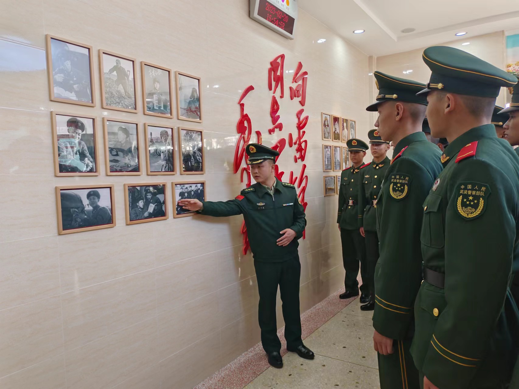 薪火相傳六十年 武警長沙支隊望城中隊與時俱進賡續雷鋒精神_fororder_4