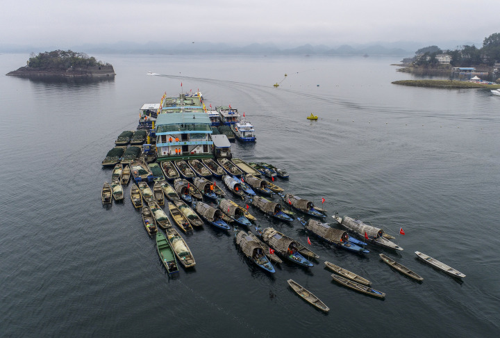 千島湖：捕撈隊新春出港了_fororder_1677650436255_63feea041ec0ac000122a633