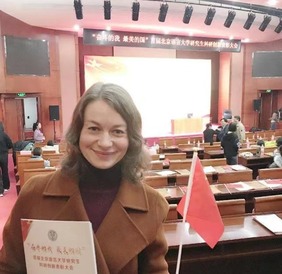 西安外國語大學俄語學院白俄羅斯語專業外籍教師達莎：_fororder_6