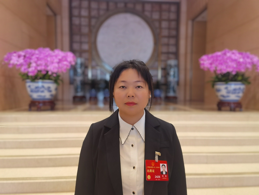 両會の聲 | 全國人民代表大會の劉盼代表：人材の権利を守り　技術者の待遇を上げる_fororder_rBABDGQFmLGAOGyGAAAAAAAAAAA660.1269x952.880x661