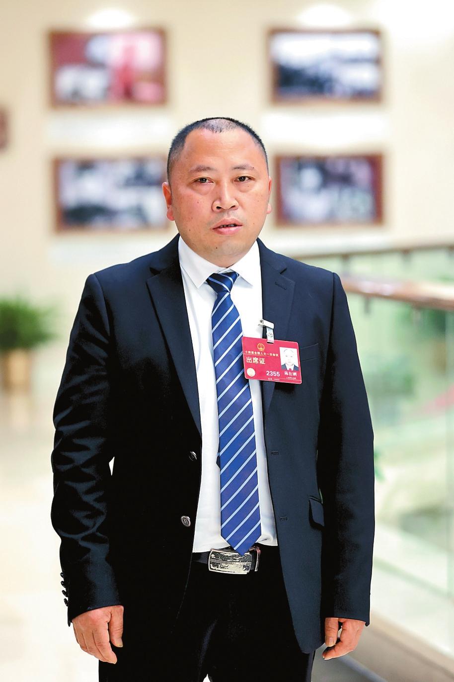 全國人大代陳衍剛：發展富民産業 建設美麗家鄉_fororder_57eb