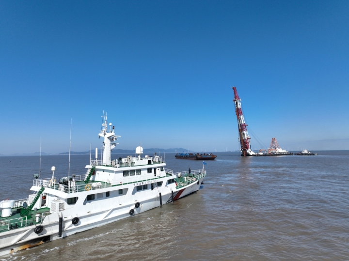 56台風電機組年底投産，浙江最大海上風電項目全面開工_fororder_1681272626224_64362f3249d31a0001729aef