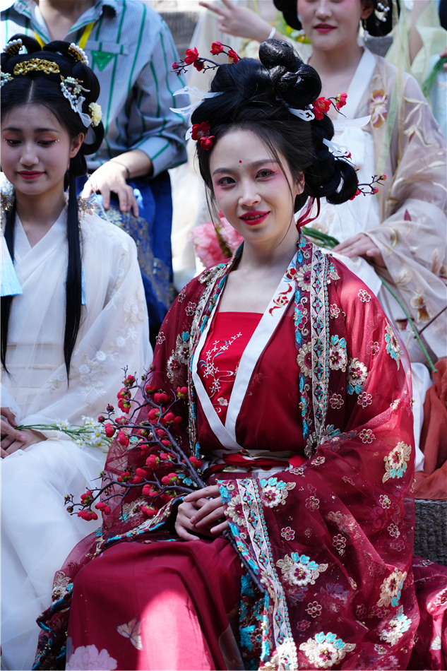 【原創】天水市“百花錦繡·龍城花朝”第二屆漢服花朝節驚艷開幕_fororder_4