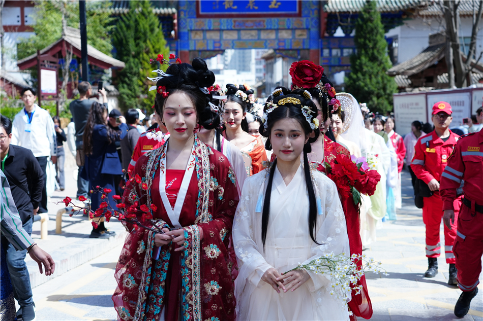 【原創】天水市“百花錦繡·龍城花朝”第二屆漢服花朝節驚艷開幕_fororder_2