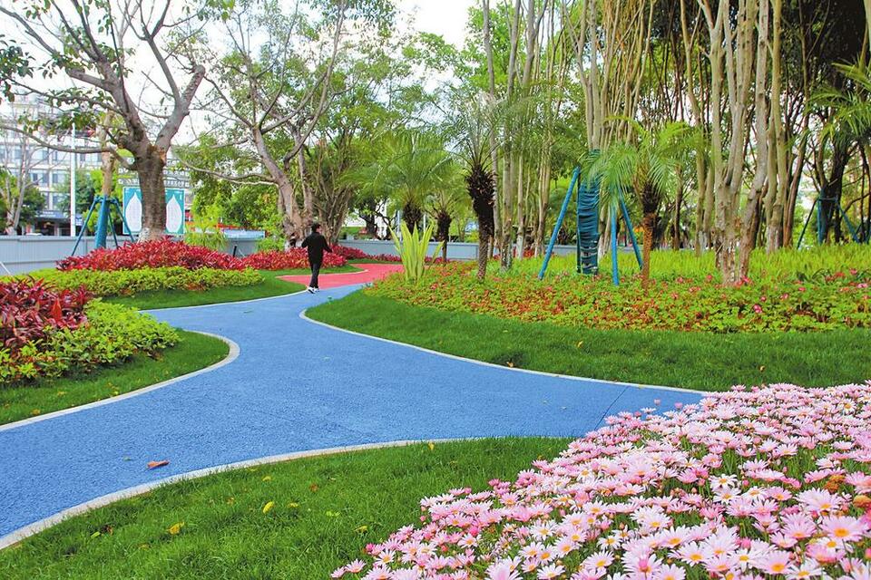 雲南普洱：“口袋公園”提升城市顏值_fororder_c1b5