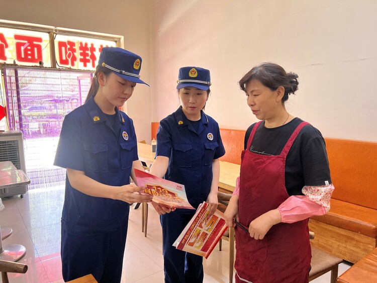 【原創】酒泉消防：“火力全開” 做好夏季防火宣傳工作_fororder_3
