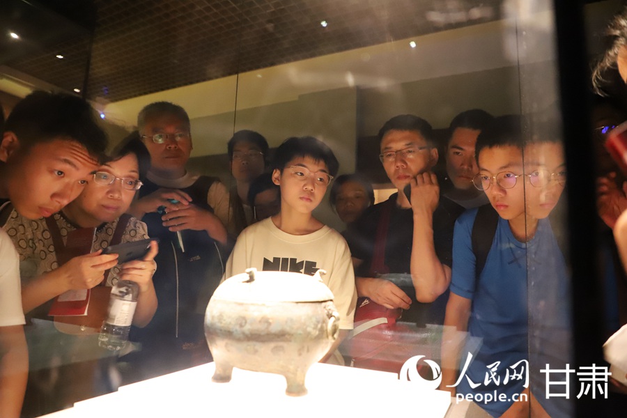 甘肅蘭州：暑期探館 “熱力”十足_fororder_2