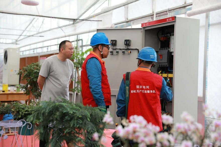 Power services help flower greenhouses bloom with “happy flowers”_fororder_4