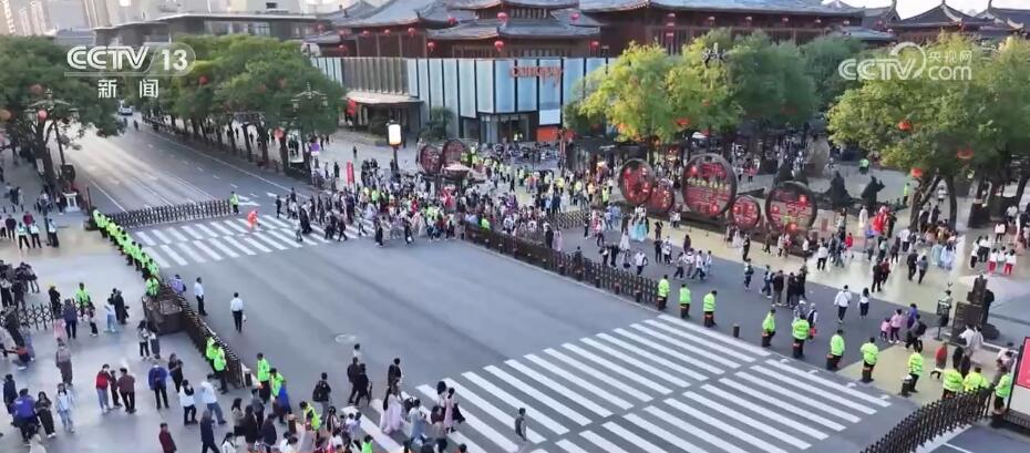 當“大客流”遇上“技術流” 數智系統保障景區安全運行