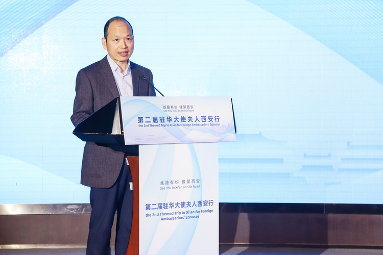 Ambassadors' Spouses from Multiple Countries Gather in Xi'an to Attend a Silk Road Event_fororder_圖片3
