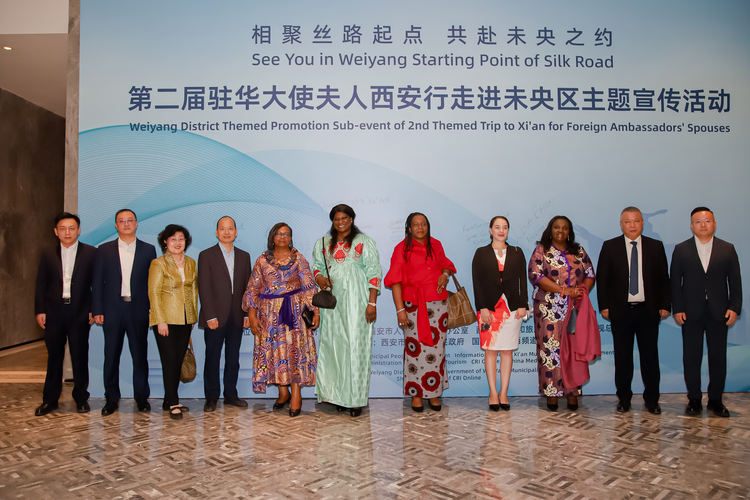 Les épouses des ambassadeurs de plusieurs pays en Chine se réunissent à Xi'an pour un voyage le long de la Route de la Soie_fororder_圖片3