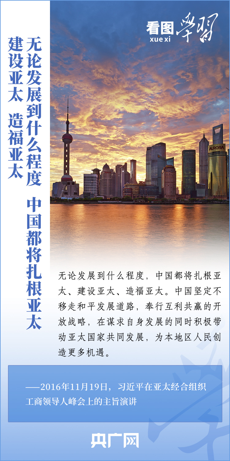 看圖學習丨共同構建開放包容、創新增長、互聯互通、合作共贏的亞太命運共同體