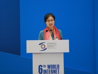 重慶市大數據應用發展管理局楊帆發言