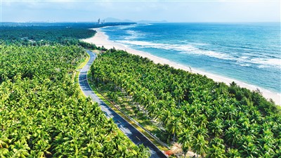 離島免稅購物催熱海南旅遊_fororder_rmrbhwb2024011811p9_b