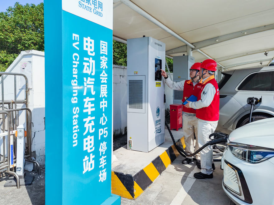 Shanghai's Public Charging Pile Coverage in Townships Exceeds 99%_fororder_圖片1
