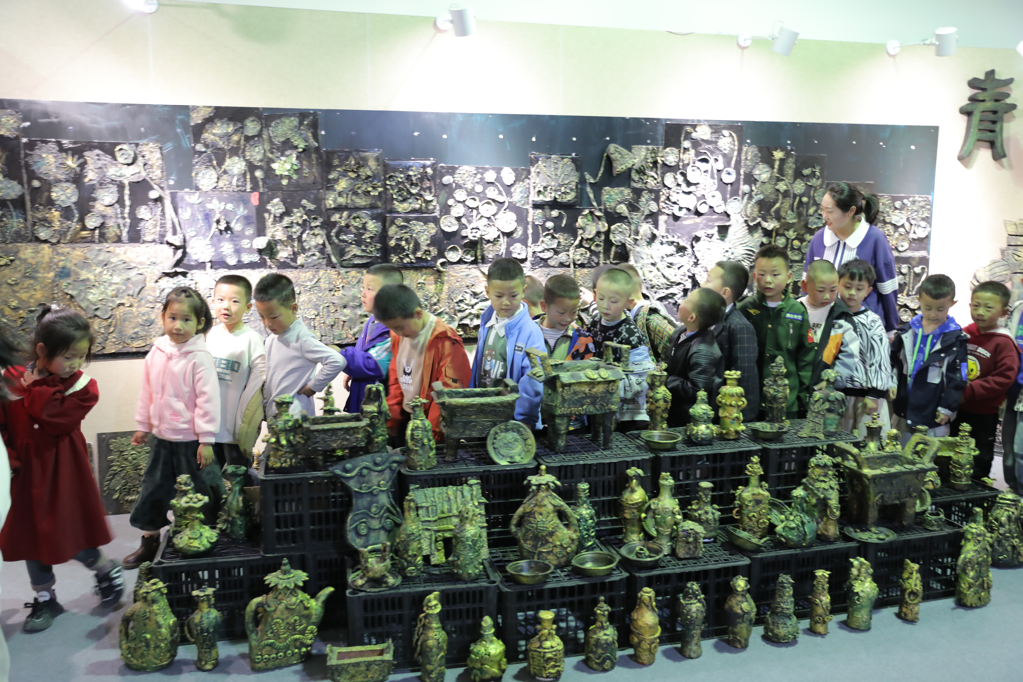 清水縣第二幼兒園舉辦  “國色·墨錦醒邽城”藝術節成果展_fororder_467A6748(1)