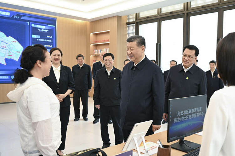 一見·時隔一月，總書記再次考察“為基層減負”