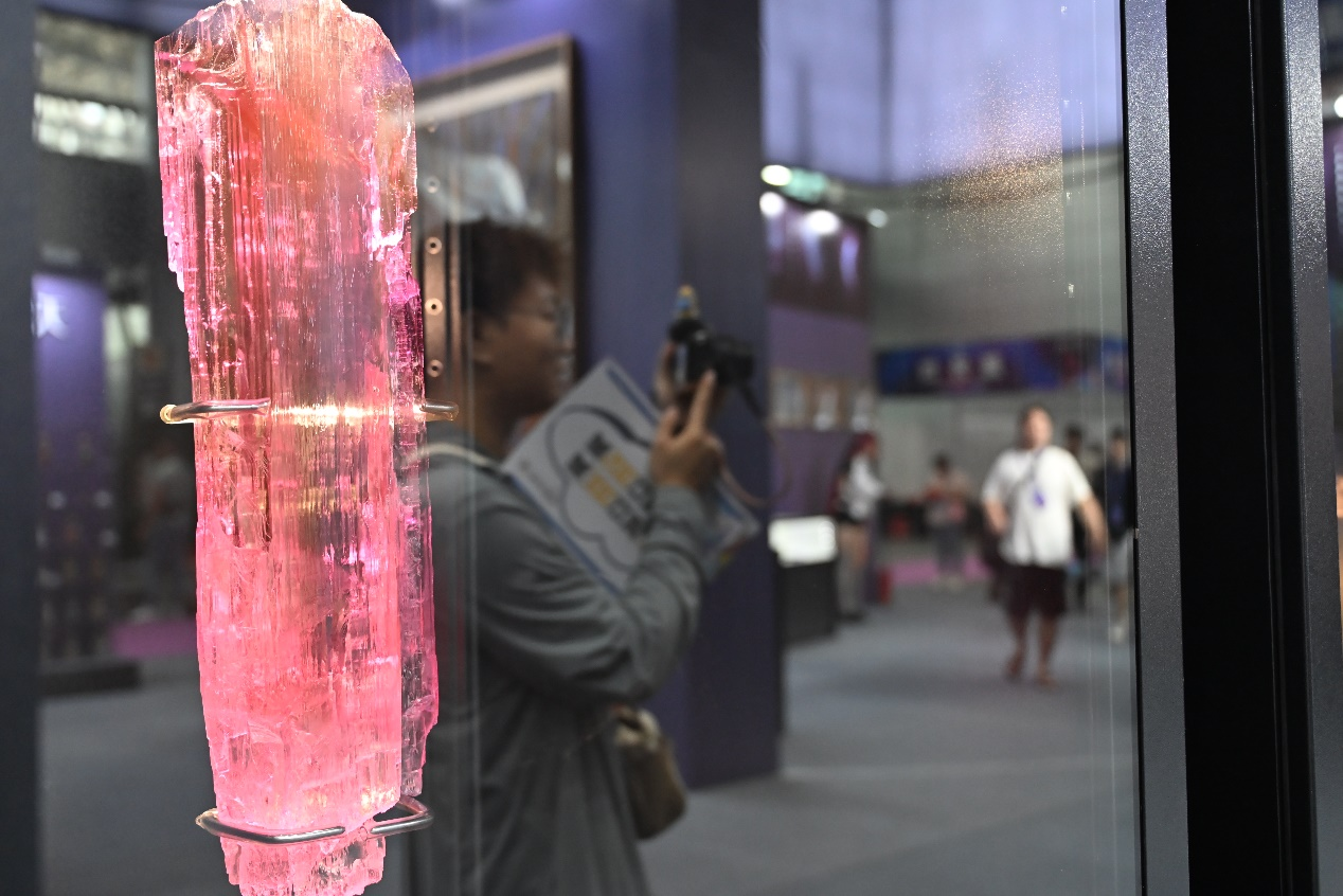70多家境外展商參展 第十二屆中國（湖南）國際礦物寶石博覽會開幕_fororder_圖片12