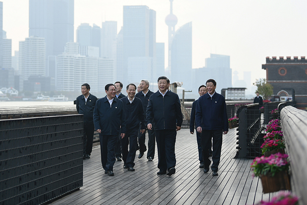 習近平在上海考察時強調 深入學習貫徹黨的十九屆四中全會精神 提高社會主義現代化國際大都市治理能力和水準