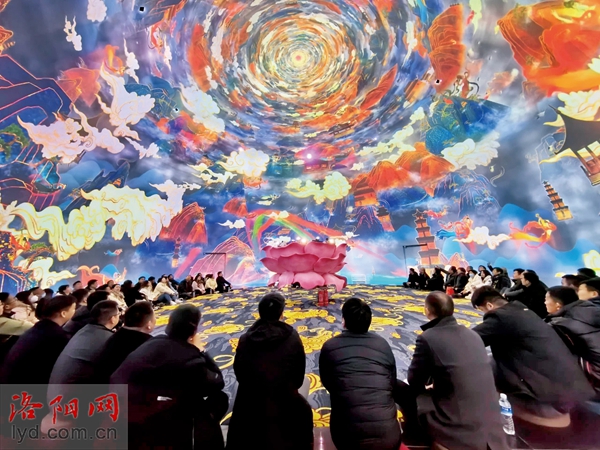 Luoyang Boosts Tech-Driven Cultural Tourism_fororder_無上龍門