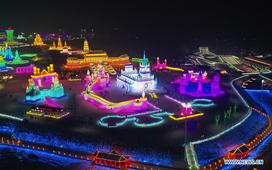 Changchun ice and snow grand world receives over 100,000 tourists since opening