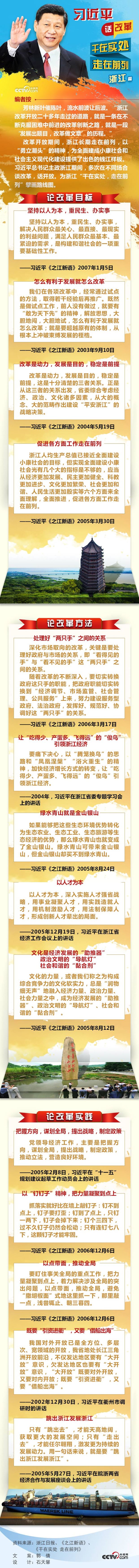習近平話改革：幹在實處 走在前列