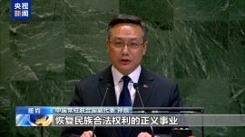 視頻丨中方呼籲加快推動巴勒斯坦問題政治解決