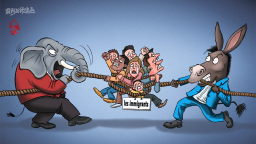 【Actualité en caricatures】 Le bras de fer