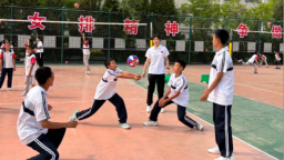 2025年校園排球公益行走進天津棲鳳小學助力青少年排球發展