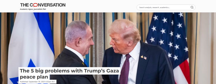 深觀察丨“和平方案”？“政治解藥”？白宮“20點計劃”為何爭議不斷？