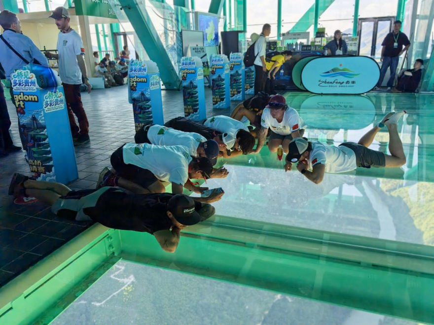 International Athletes Witness Guizhou's Bridge-Tourism 3.0 Upgrade_fororder_圖片7