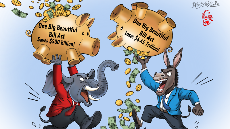 [International Editorial Cartoon] The “Magic Pot” Showdown