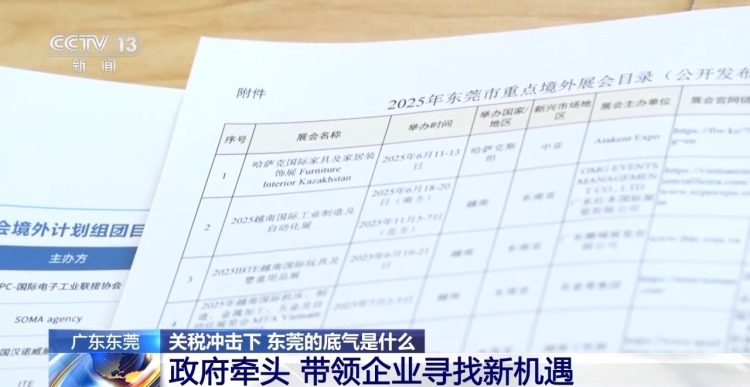關稅衝擊下 東莞的底氣是什麼？