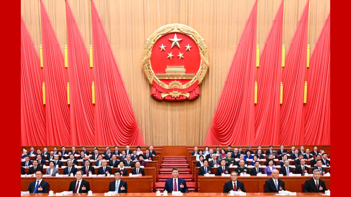 十四屆全國人大四次會議在北京開幕_fororder_2
