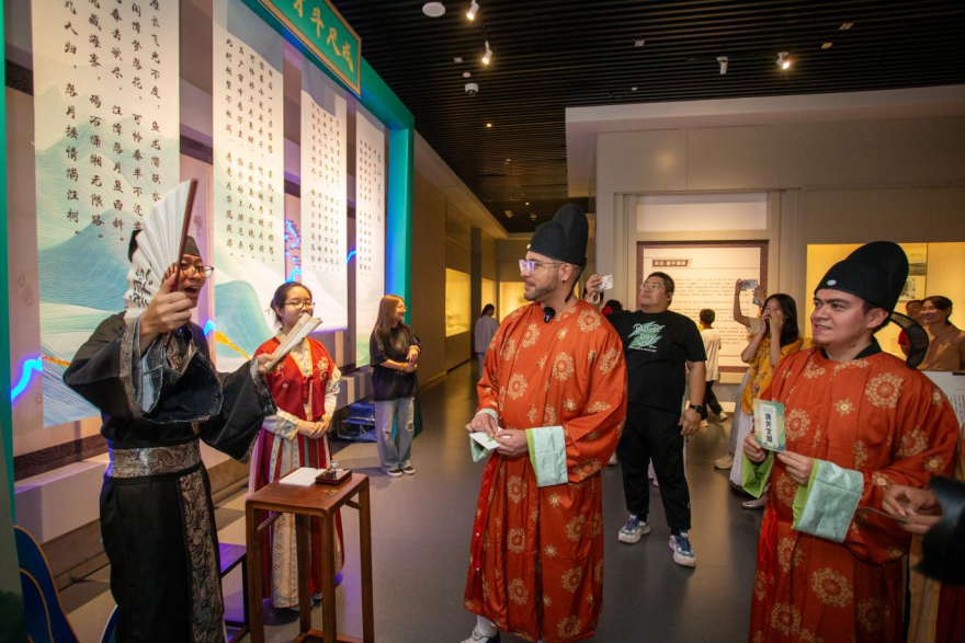 International Youth in Wuqing: Journey Through Past and Present to Explore Culture and Treasures_fororder_圖片11
