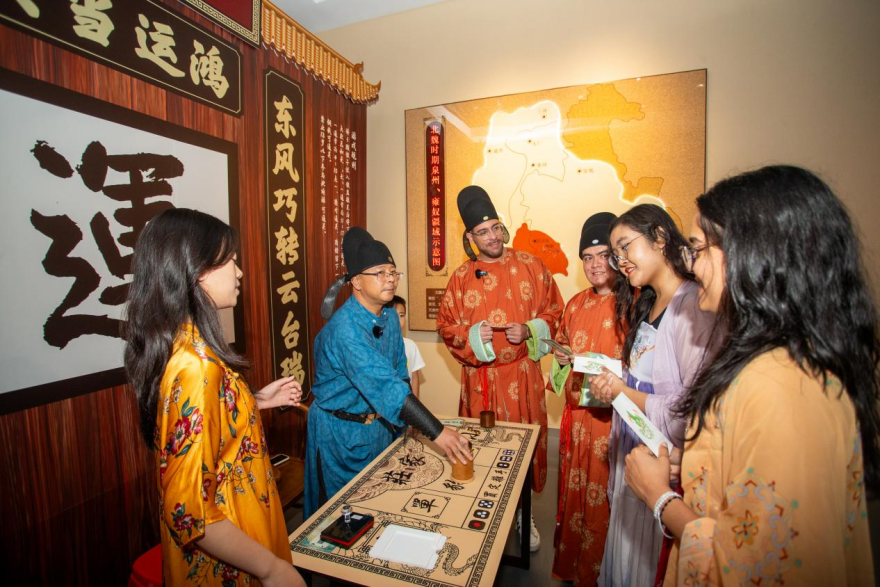 International Youth in Wuqing: Journey Through Past and Present to Explore Culture and Treasures_fororder_圖片12