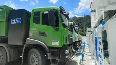 Ultra-fast Charging Corridor for Mountain Heavy Trucks Launched in Yichang