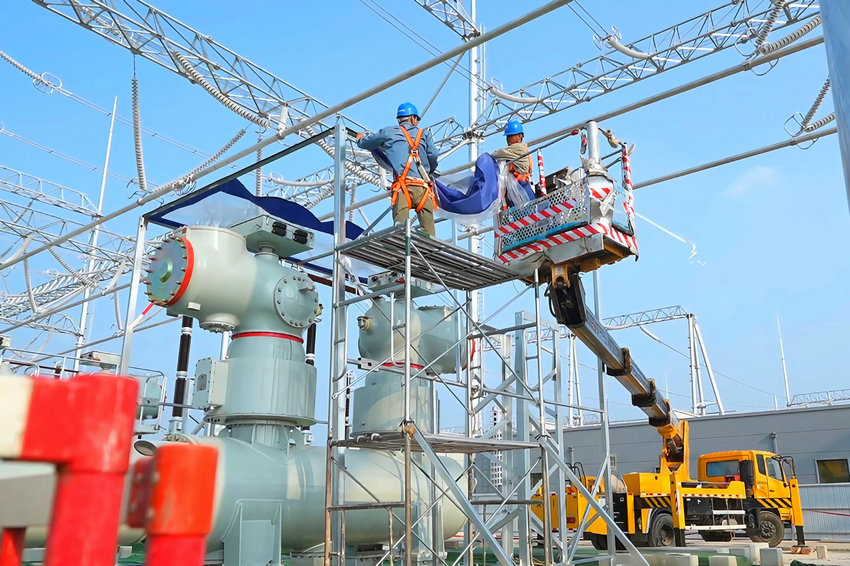 Henan Power Transmission & Transformation Co., Ltd. Pushes Ahead with Grid Projects Amid Sweltering Heat_fororder_圖片11