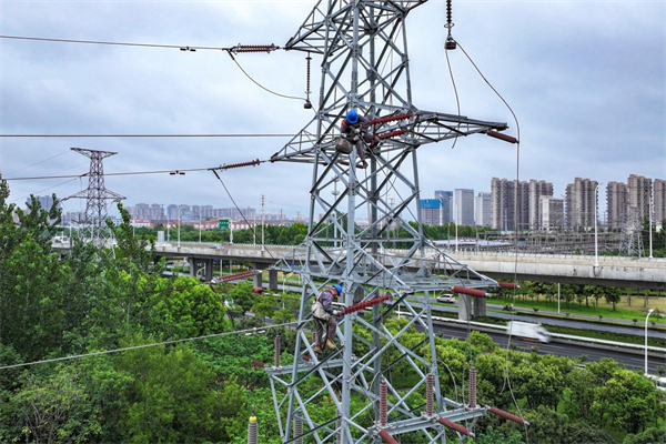 State Grid Huai'an Power Supply Company: New Conductors Boost Power Transmission Capacity_fororder_圖片1