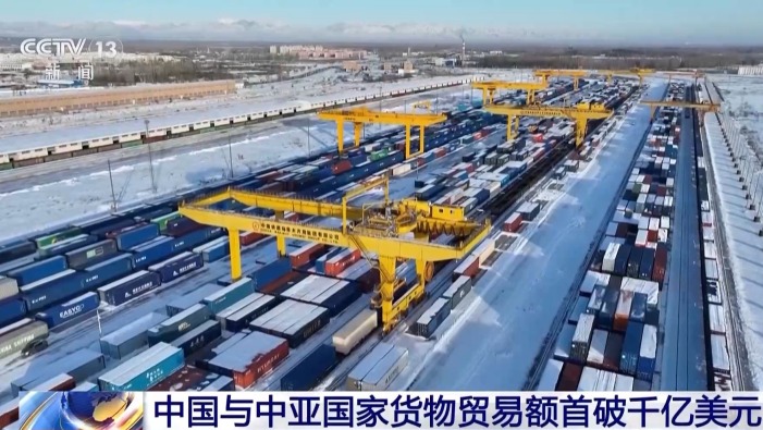 視頻丨中國與中亞國家貨物貿易額首破千億美元