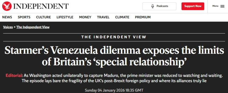 資訊很有聊｜美國襲擊委內瑞拉 西方國家立場虛偽、雙標、危險！_fororder_1