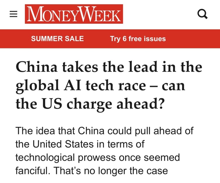 全球媒體聚焦｜英媒驚嘆：中國技術反超“昔日幻想，如今現實”