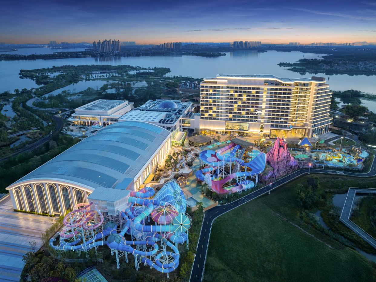 Central China's Largest Water Park Opens in Sino-French Wuhan Ecological Demonstration City_fororder_圖片10