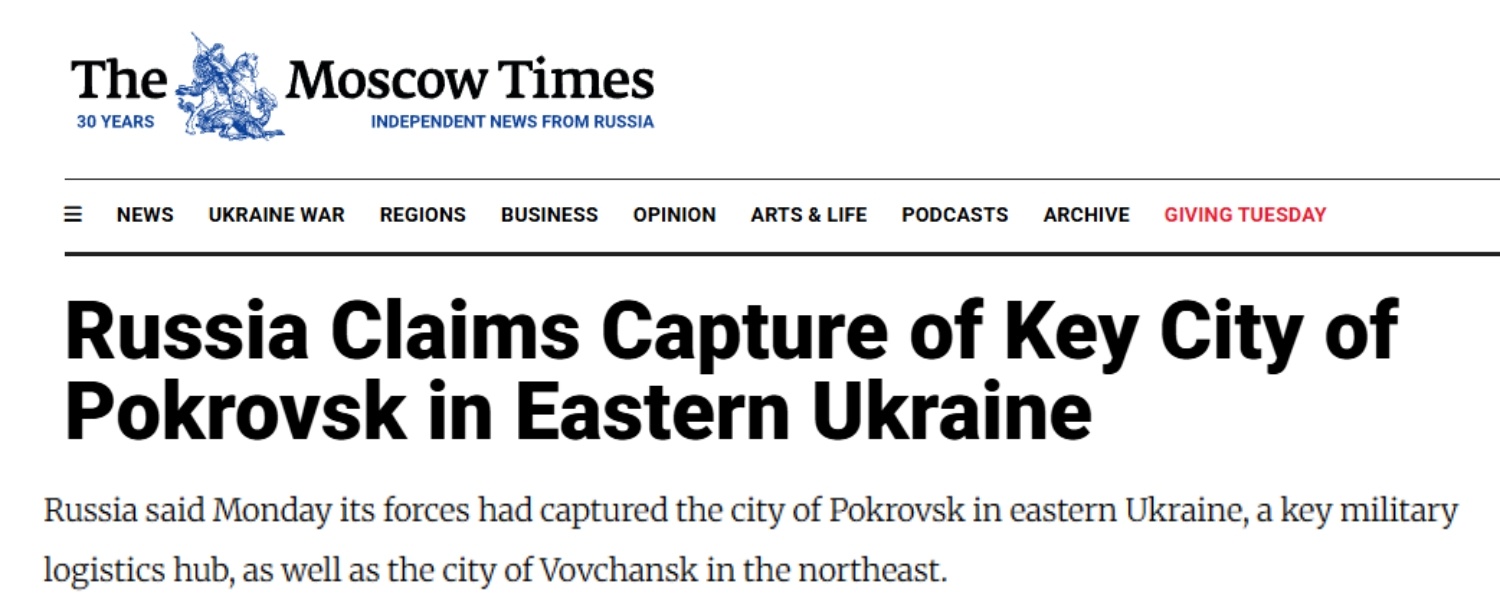 閃評丨俄宣佈控制兩處戰略重鎮 “和平方案”的天平會傾斜?